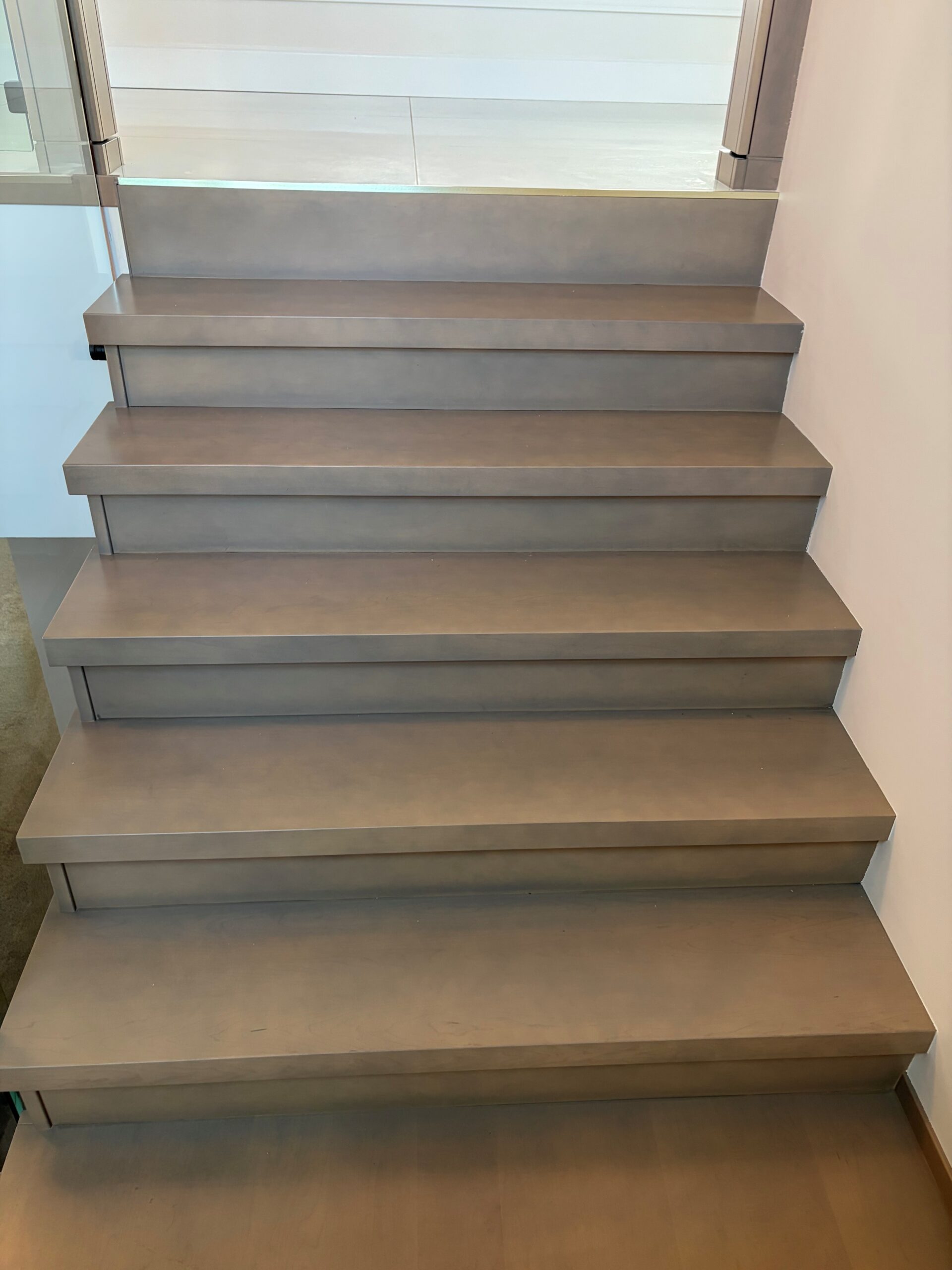 ustom hardwood stairs renovation in Edmonton