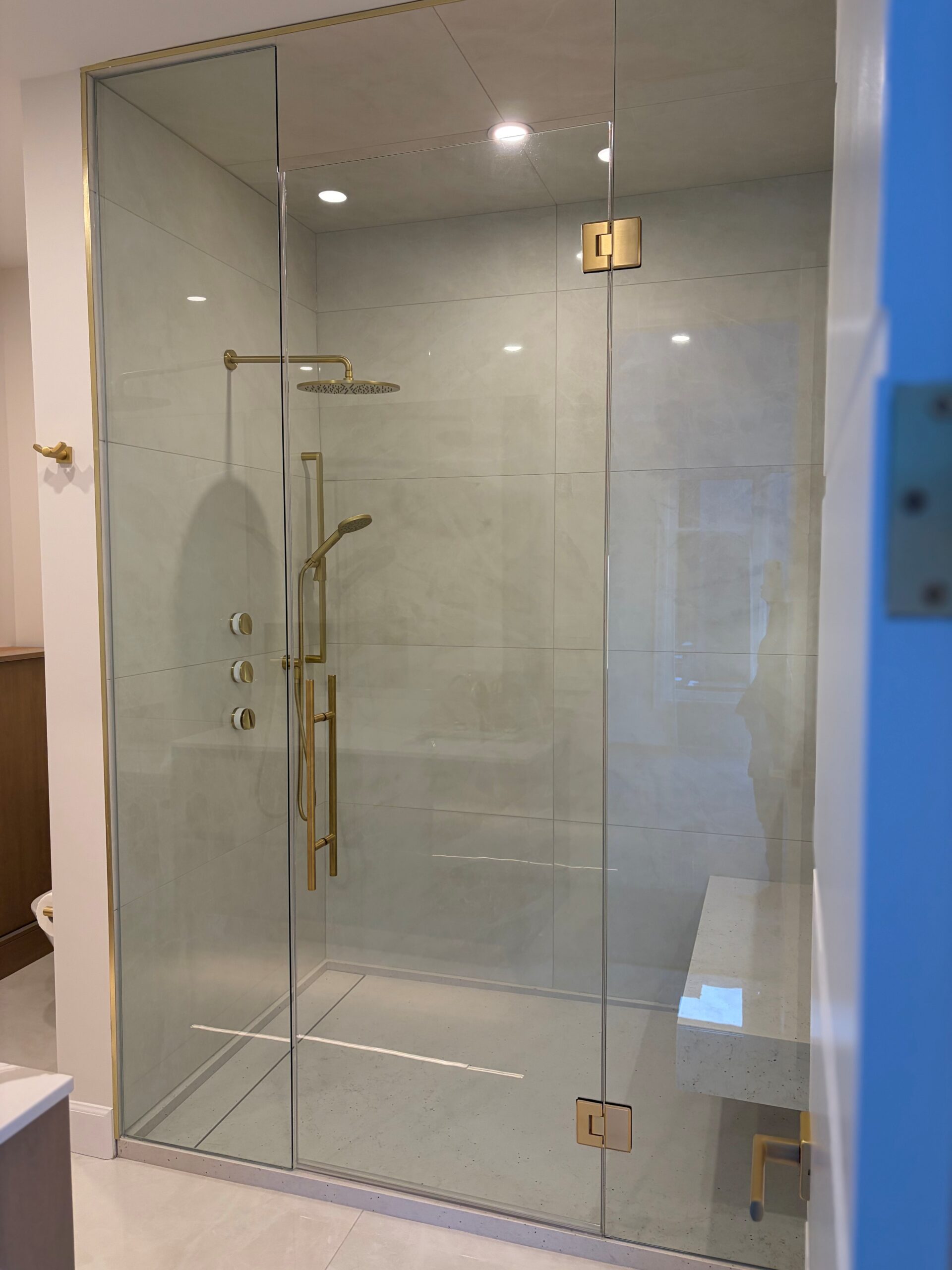 Custom tile shower installation in Edmonton